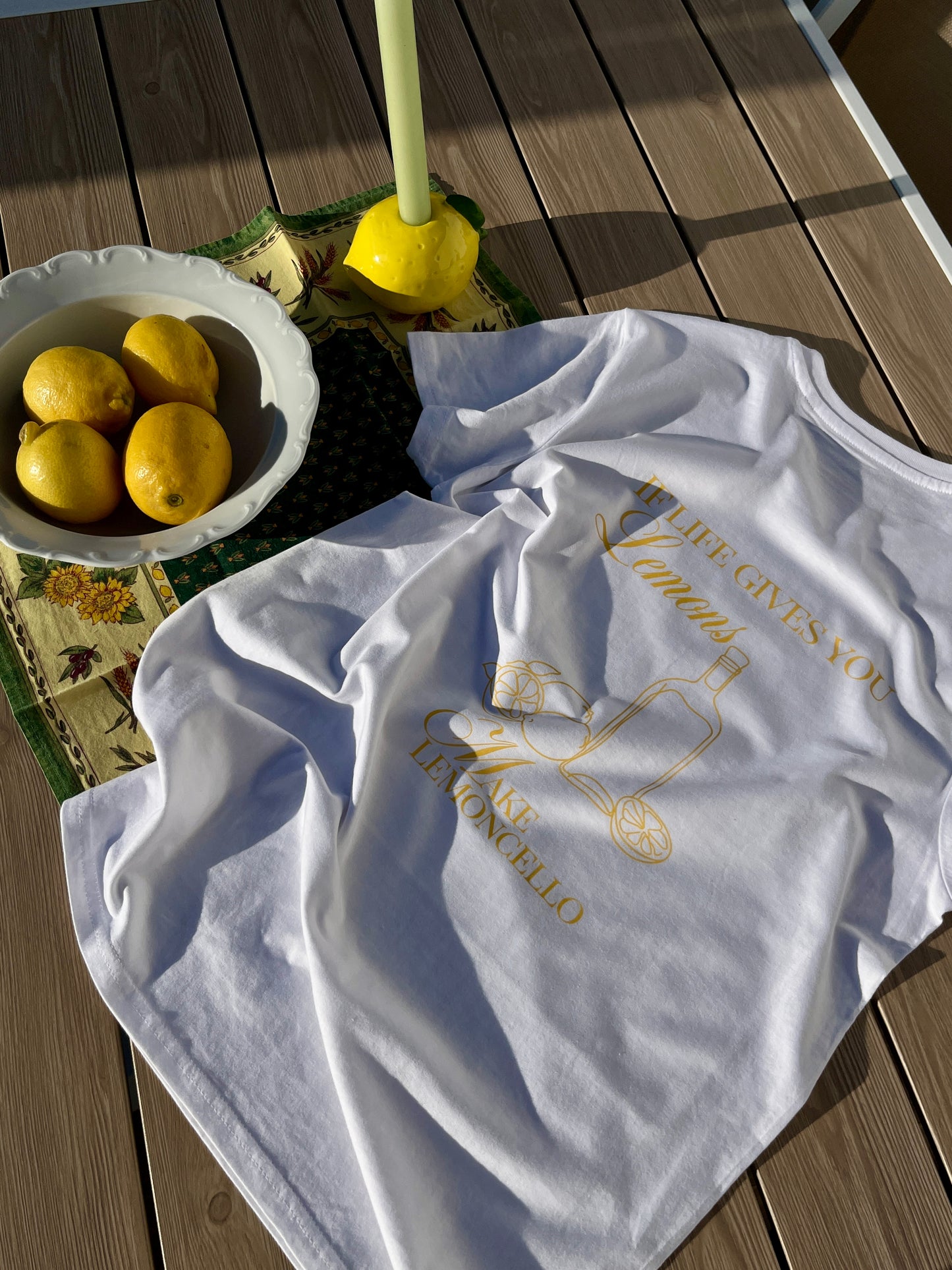 T-shirt "Limoncello"