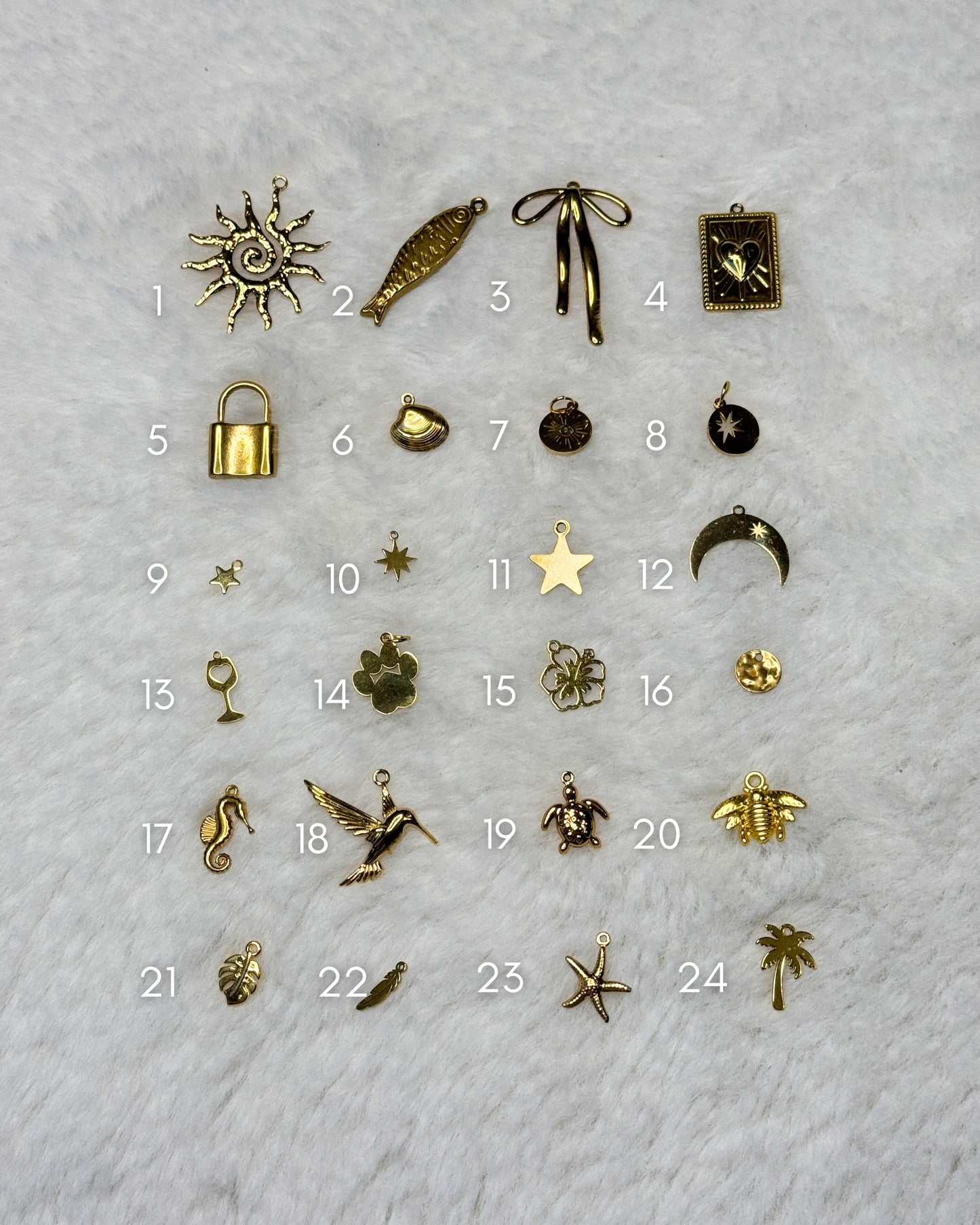 Breloques EN ACIER INOXYDABLE