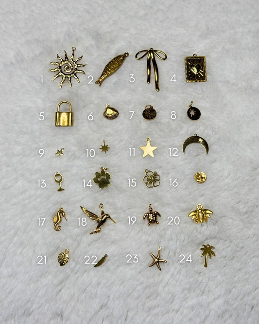 Breloques EN ACIER INOXYDABLE