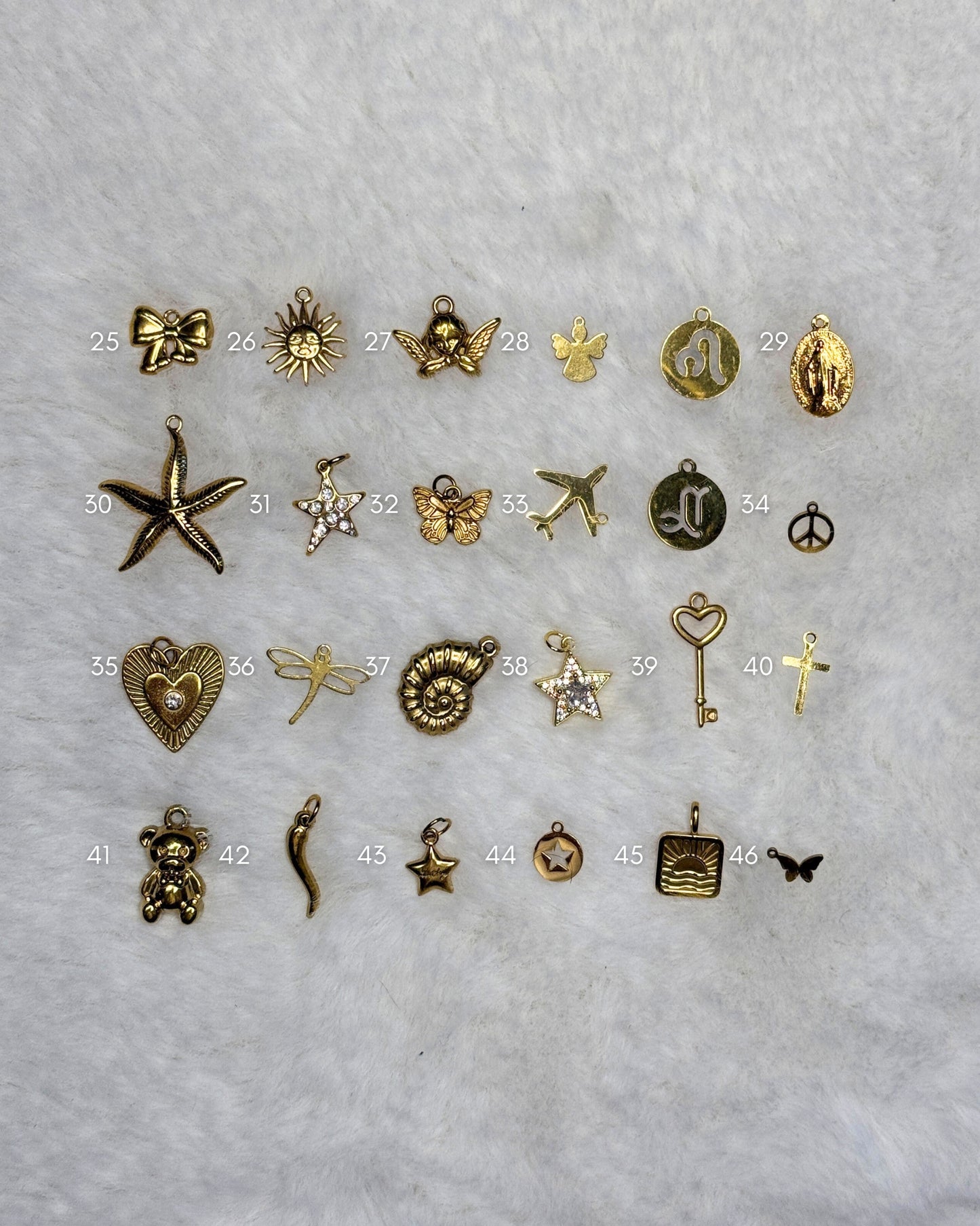 Breloques EN ACIER INOXYDABLE