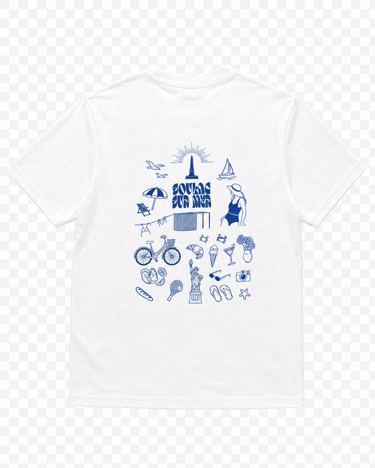 T-shirt pêle-mêle - Soulac sur mer