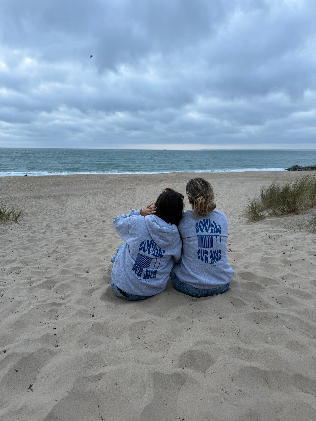 Sweat à capuche "Tente soulacaise"