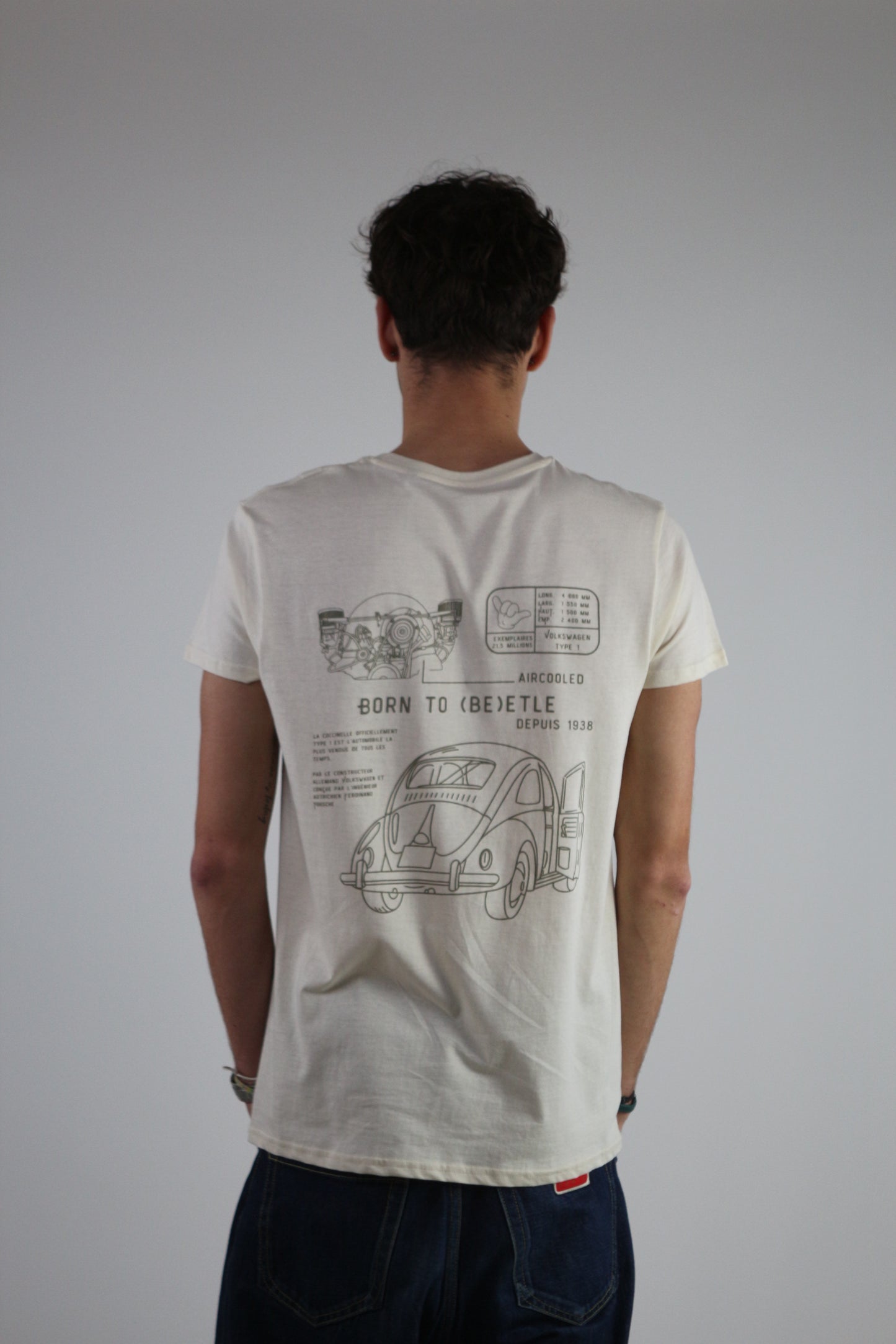 T-shirt "Born to (be)etle"